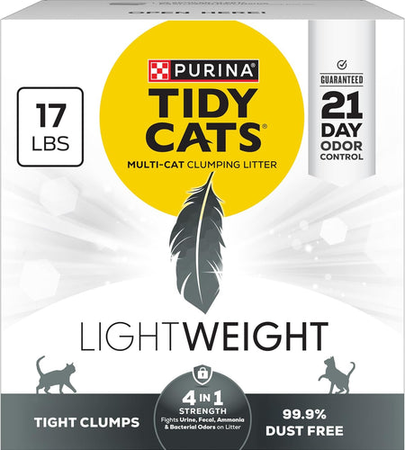 Purina  Lightweight 4-In-1 Strength Clumping Cat Litter