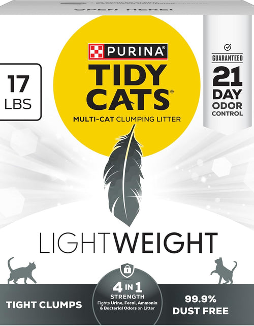 Load image into Gallery viewer, Purina  Lightweight 4-In-1 Strength Clumping Cat Litter
