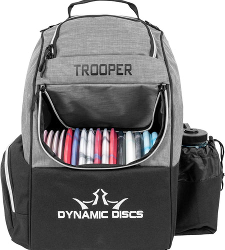 Trooper Disc Golf Backpack | Frisbee Disc Golf Bag with 18+ Disc Capacity | Introductory Disc Golf Backpack | Lightweight and Durable