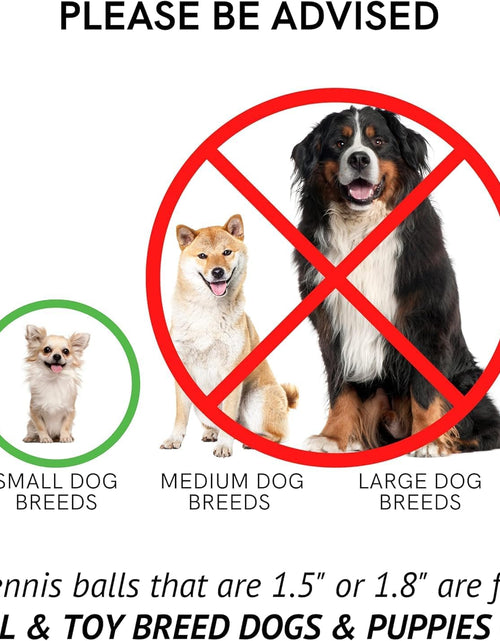 Load image into Gallery viewer, X-Small Dog Tennis Balls 1.5" Pack of 12- Puppy Mini Fetch Pet Little Tennis Balls -Yellow/Pink
