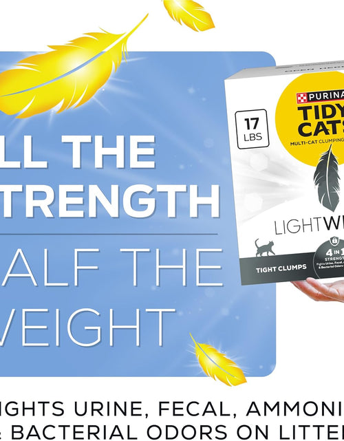 Load image into Gallery viewer, Purina  Lightweight 4-In-1 Strength Clumping Cat Litter
