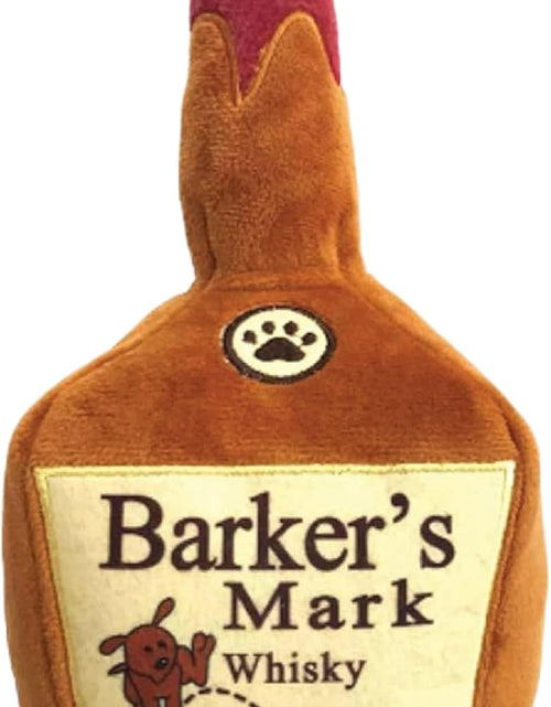 Load image into Gallery viewer, H&amp;K for Dogs Power Plush | Barker'S Mark (Large) | Funny Dog Toy | Dog Toy with Squeaker | Dog Gift | Fun, Durable, and Safe | Squeaky Dog Toy
