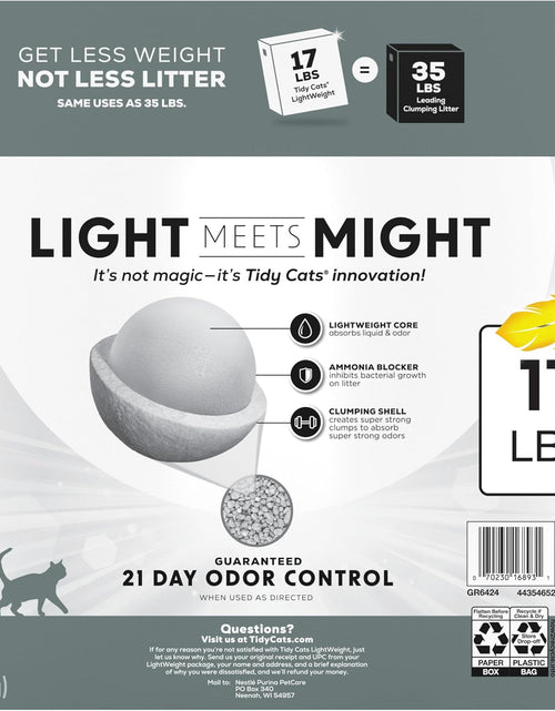 Load image into Gallery viewer, Purina  Lightweight 4-In-1 Strength Clumping Cat Litter
