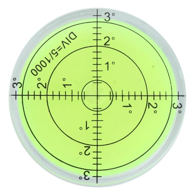 PrecisionPro 60MM PMMA Bubble Level – Accurate Surface Measurement Tool for Perfect Alignment