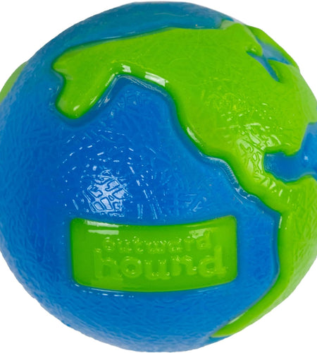 Orbee-Tuff Planet Ball Blue/Green Treat-Dispensing Dog Toy, Medium